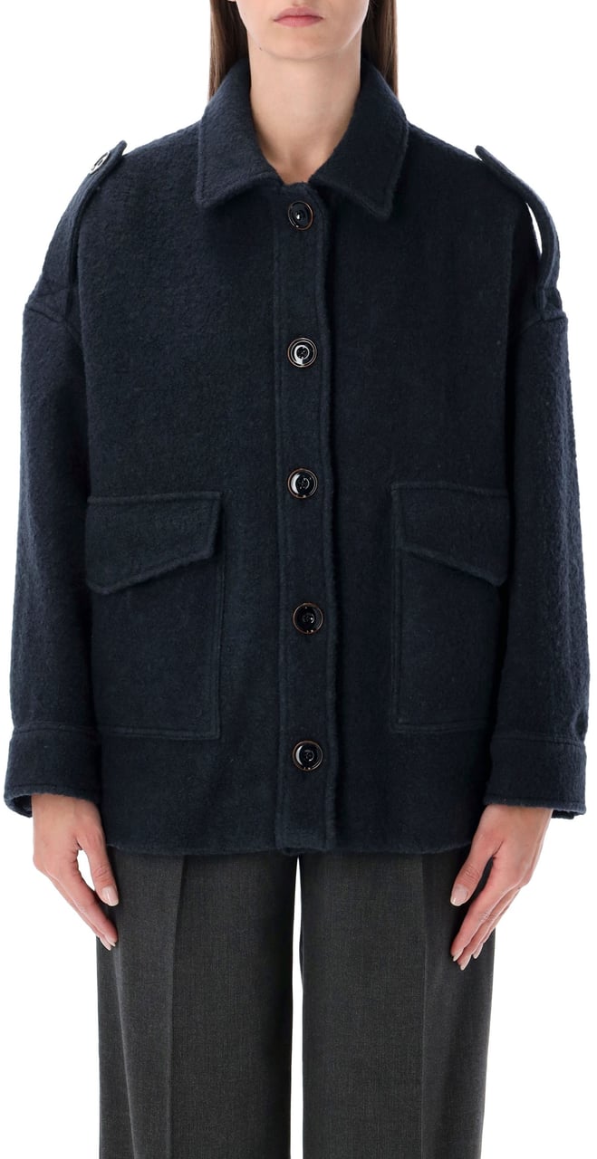 Sessùn Harrison Short Jacket Night Shadow Blue Navy