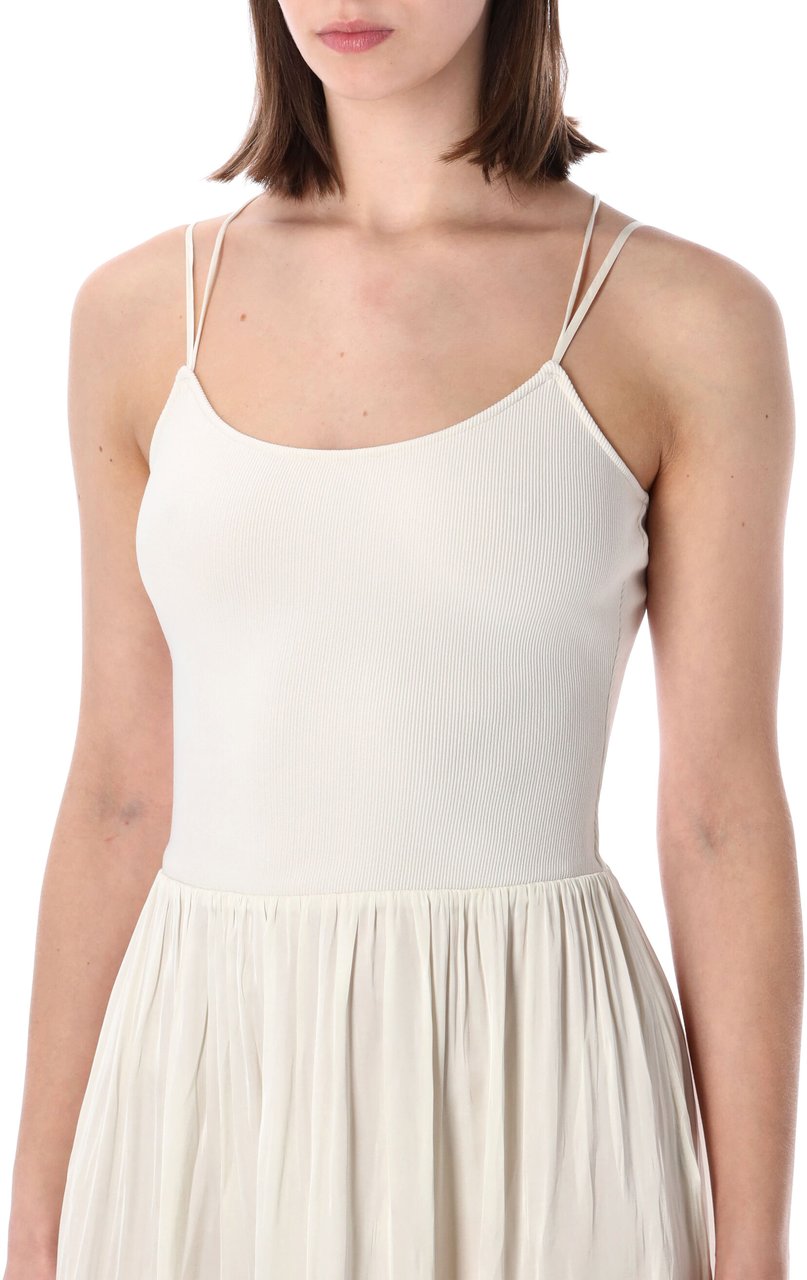 Sessùn Sweet Mambo Long Dress White Swan Wit