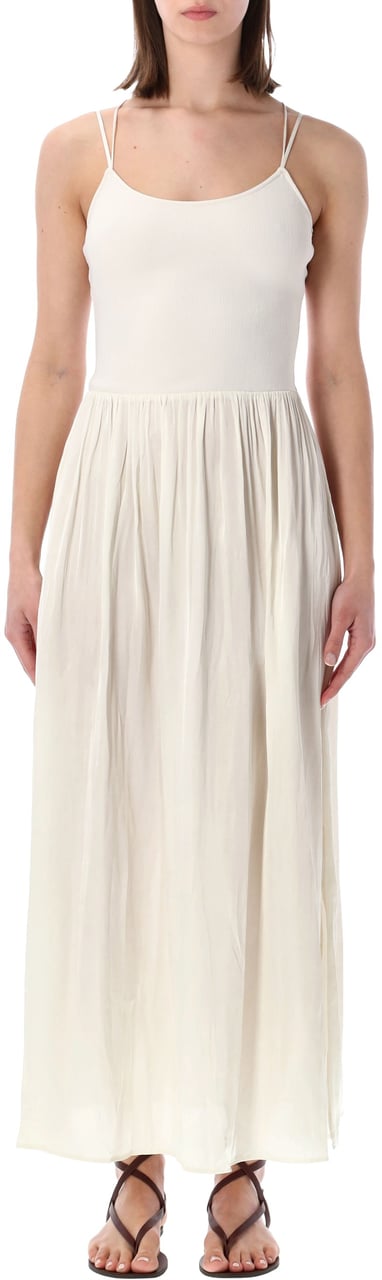 Sessùn Sweet Mambo Long Dress White Swan Wit