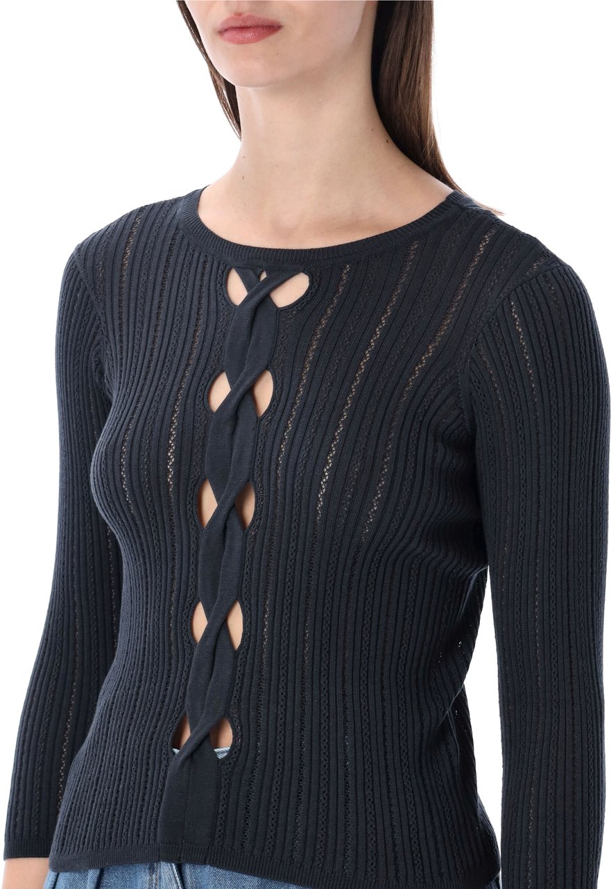 Sessùn Sessùn Alencar cable-knit jumper Grijs