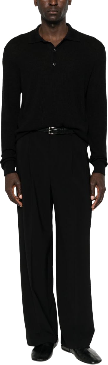 Si Rossi Trousers Black Zwart