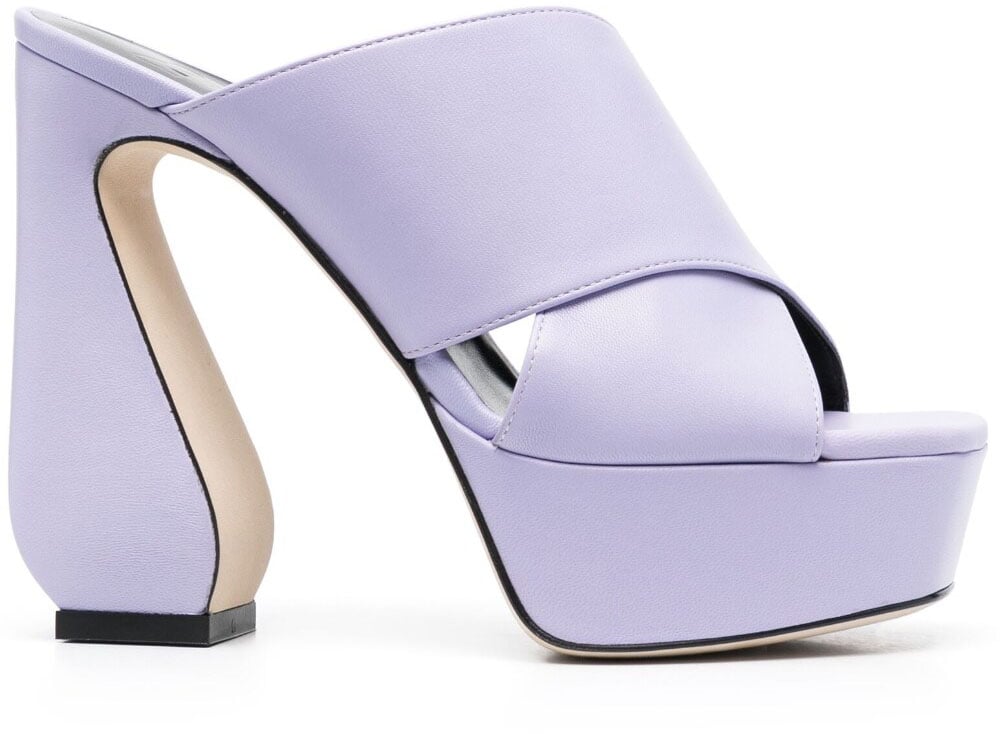 Si Rossi Sandals Lilac Paars