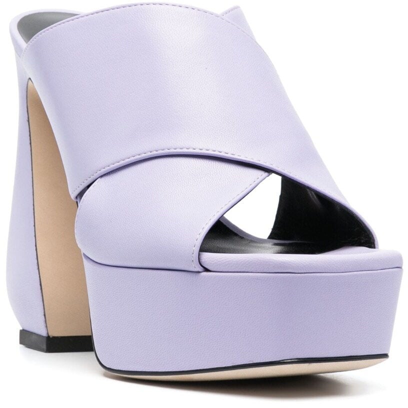 Si Rossi Sandals Lilac Paars
