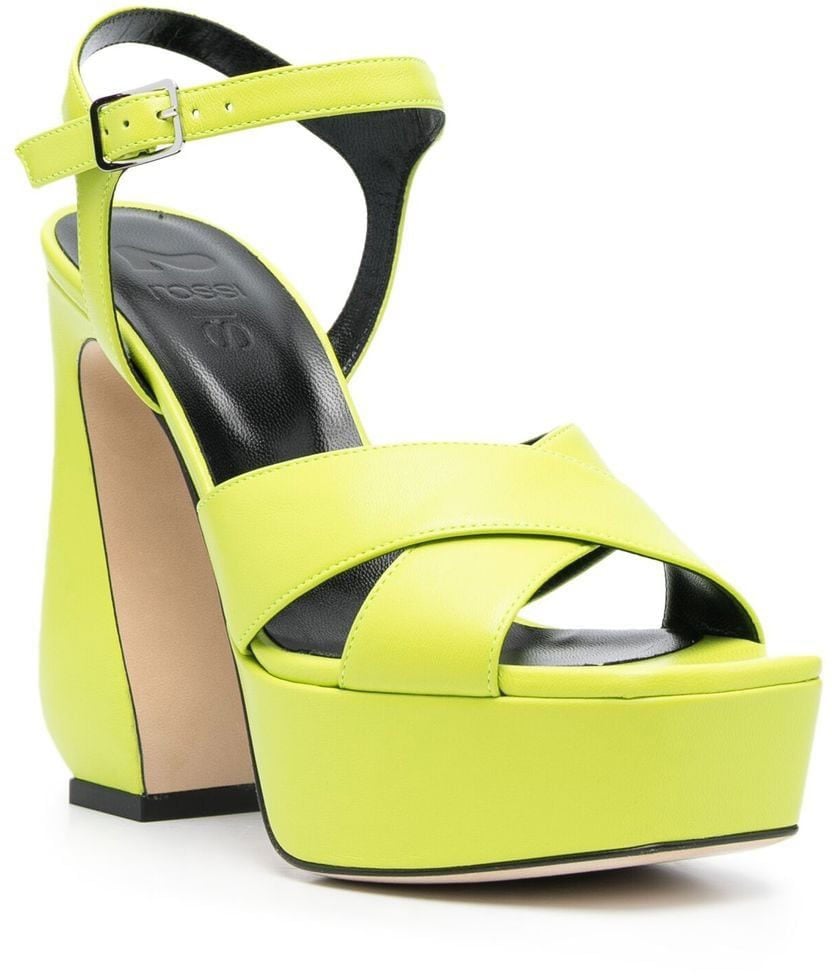Si Rossi Sandals Yellow Geel