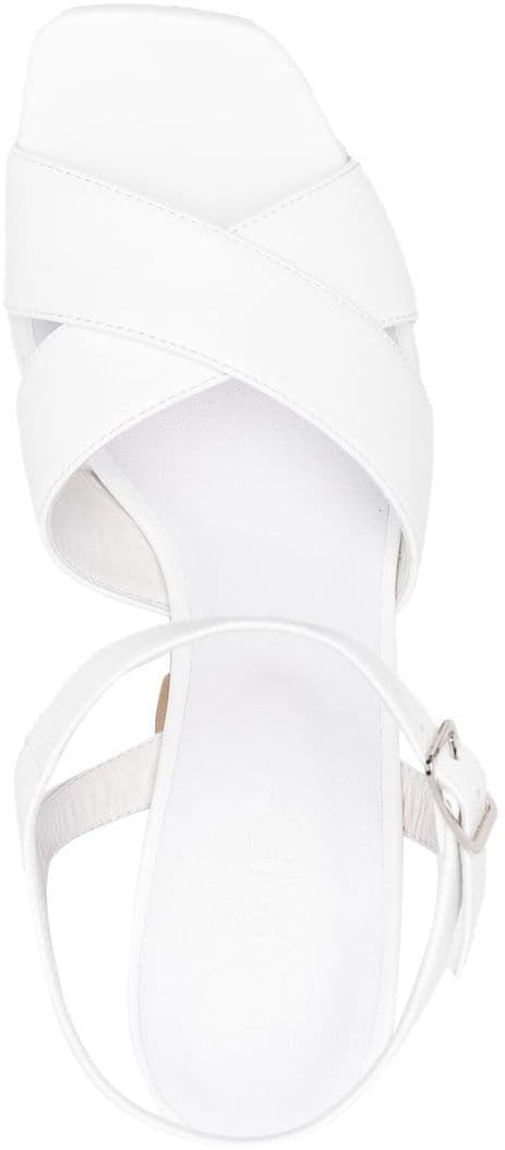 Si Rossi Sandals White Wit