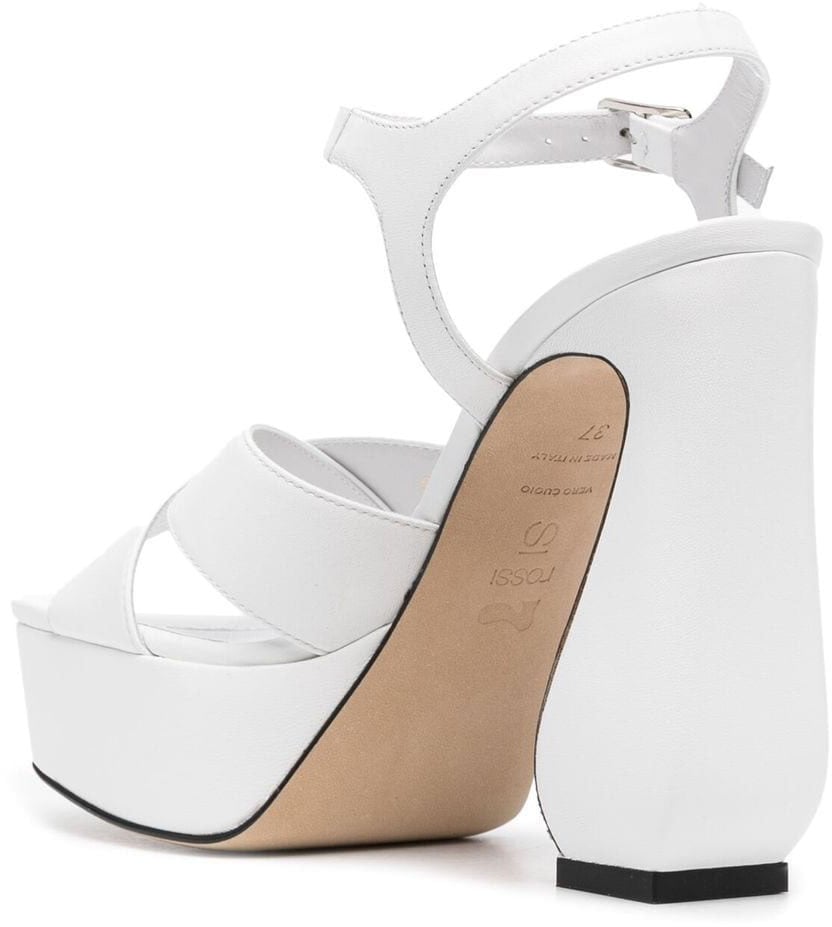 Si Rossi Sandals White Wit