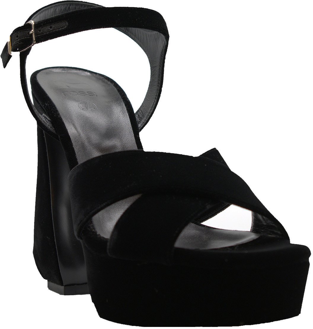 Si Rossi Sandals Black Zwart