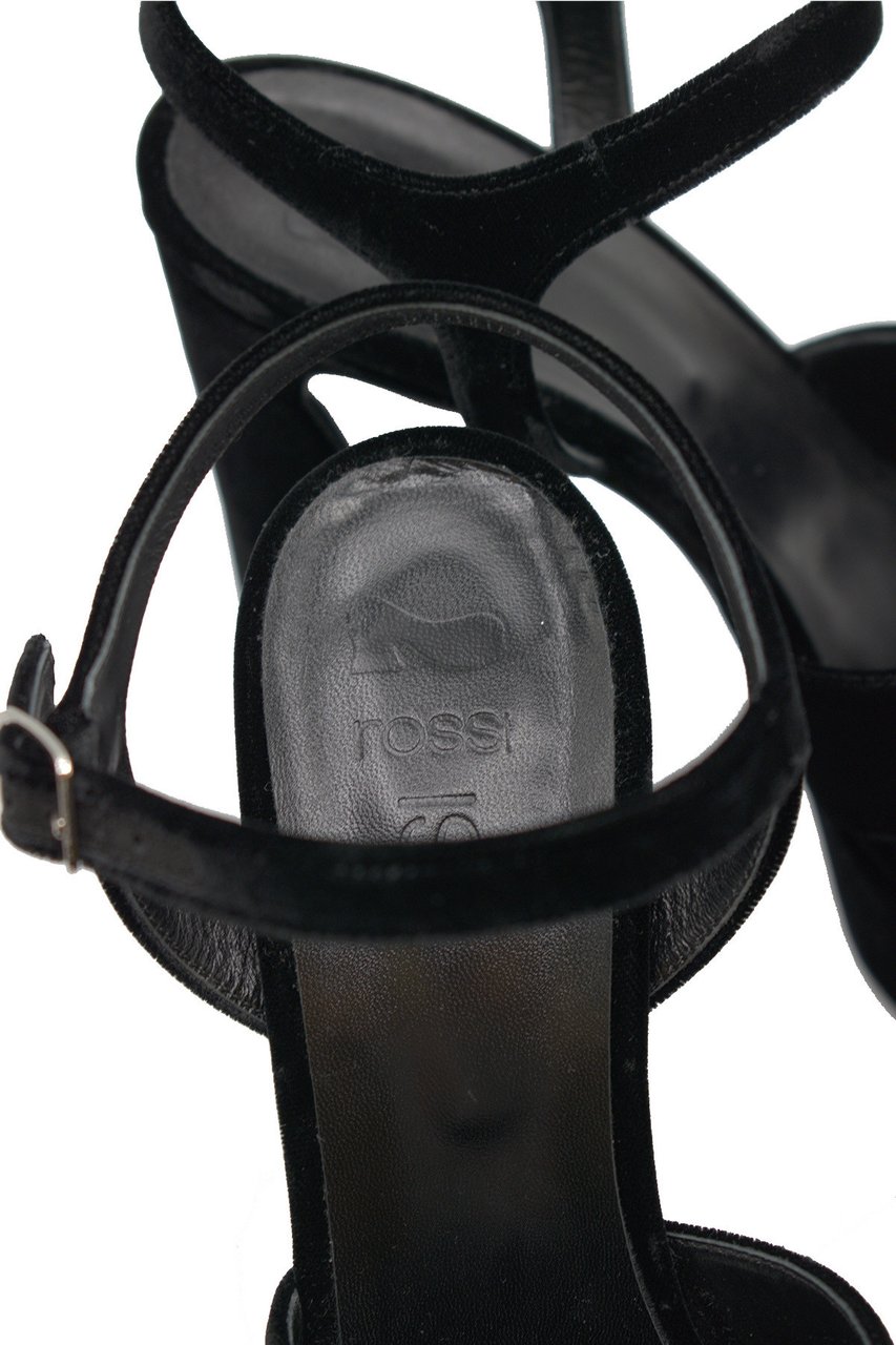 Si Rossi Sandals Black Zwart