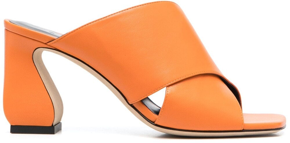 Si Rossi Sandals Orange Oranje