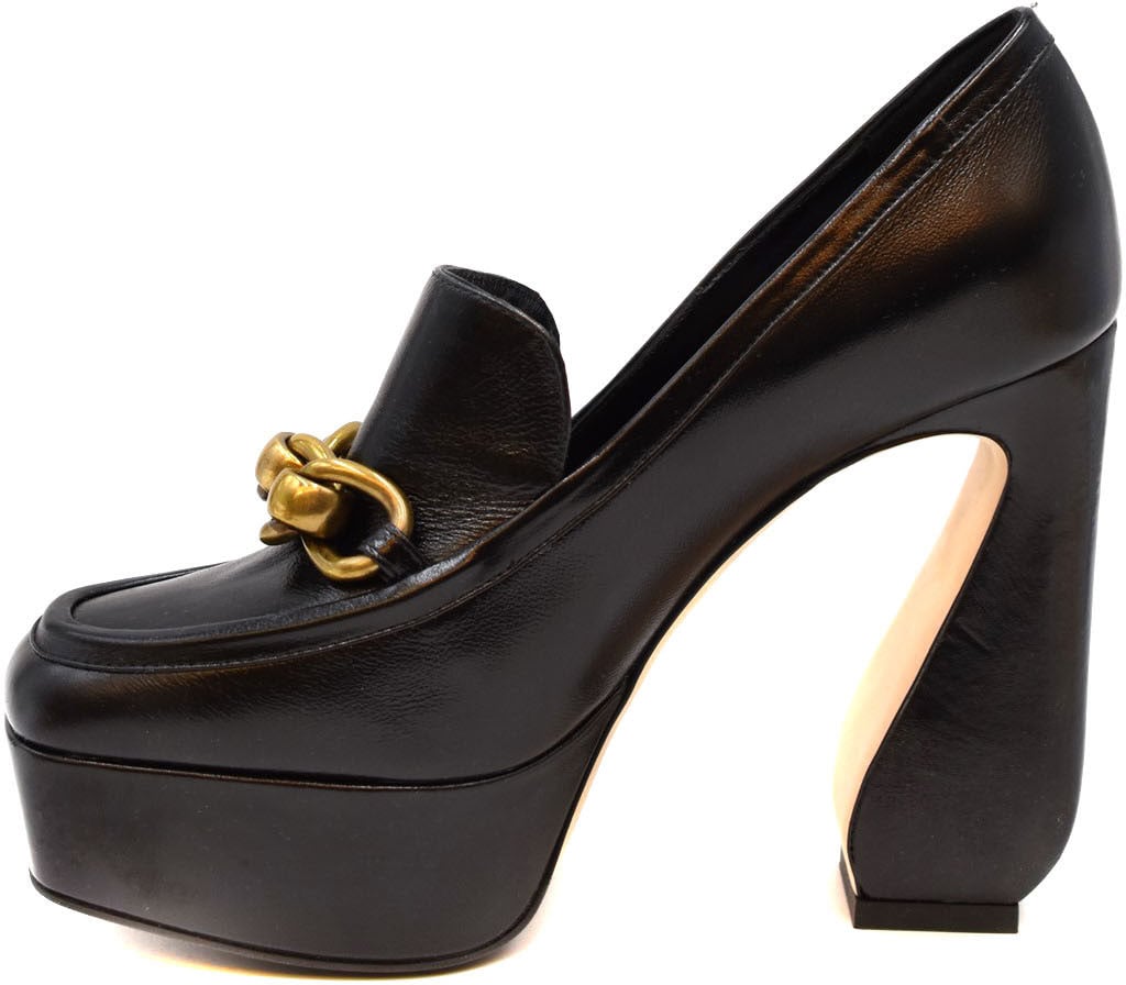 Si Rossi Décolleté Black Zwart