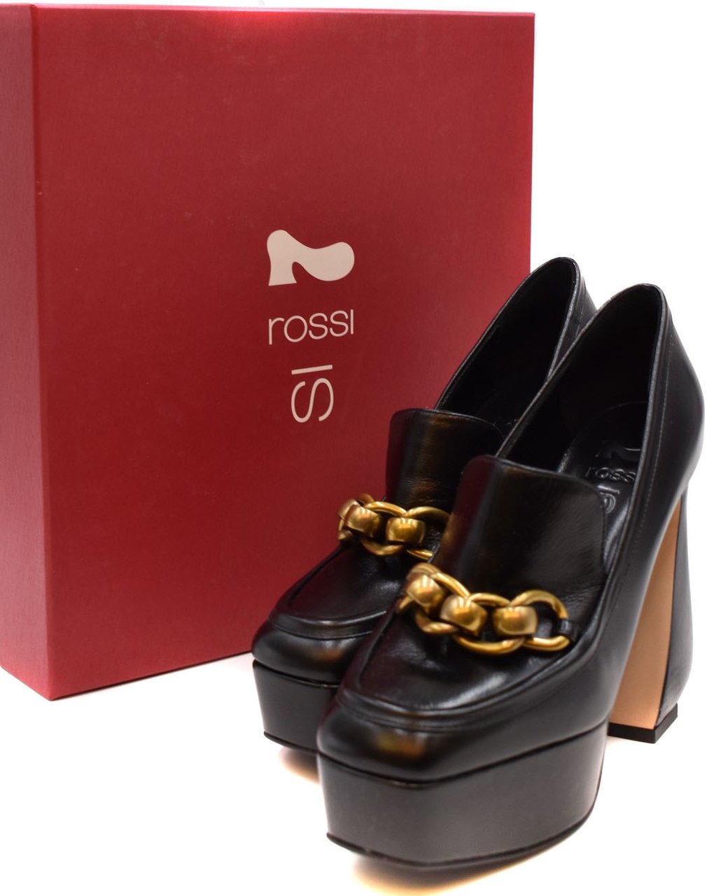 Si Rossi Décolleté Black Zwart