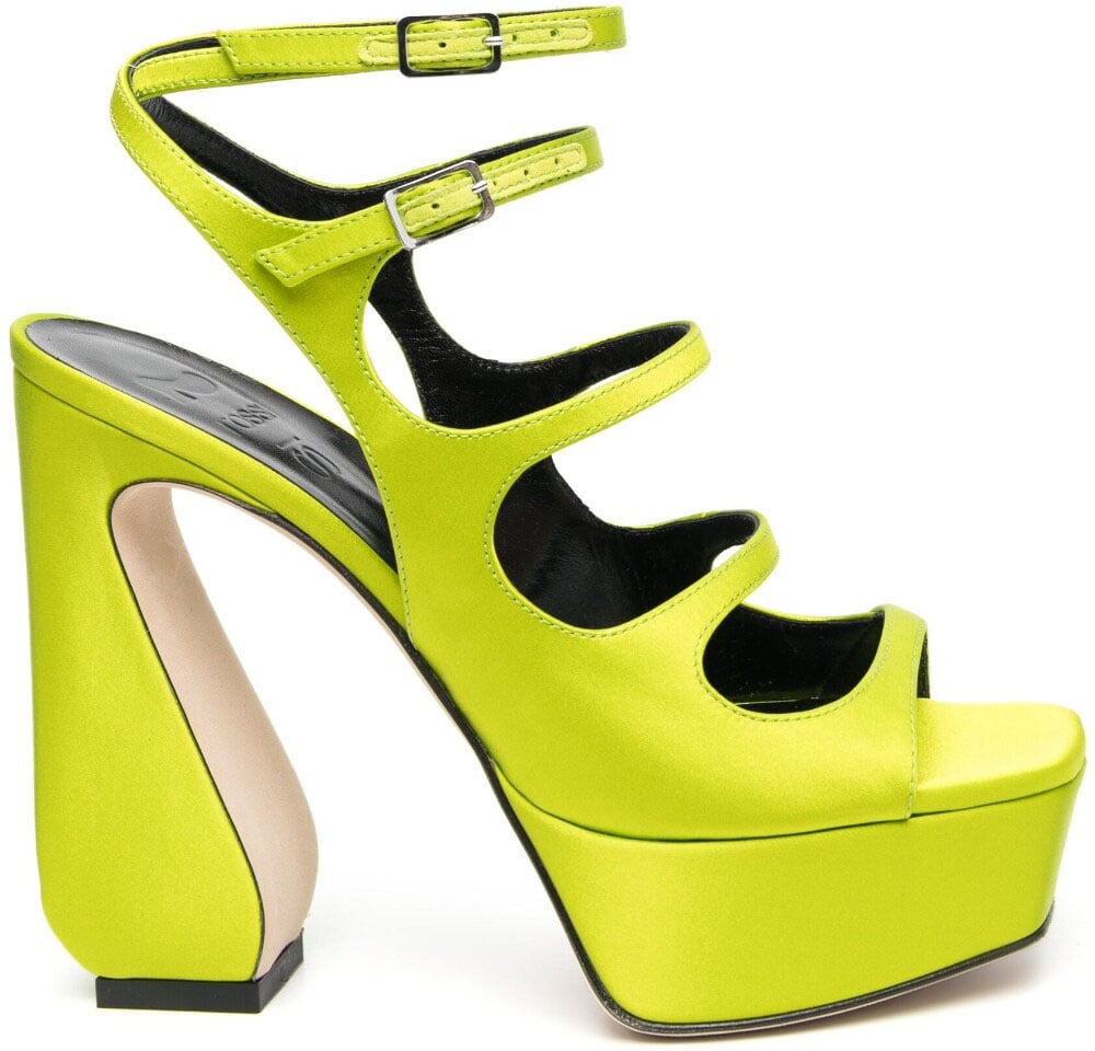 Si Rossi Sandals Yellow Geel