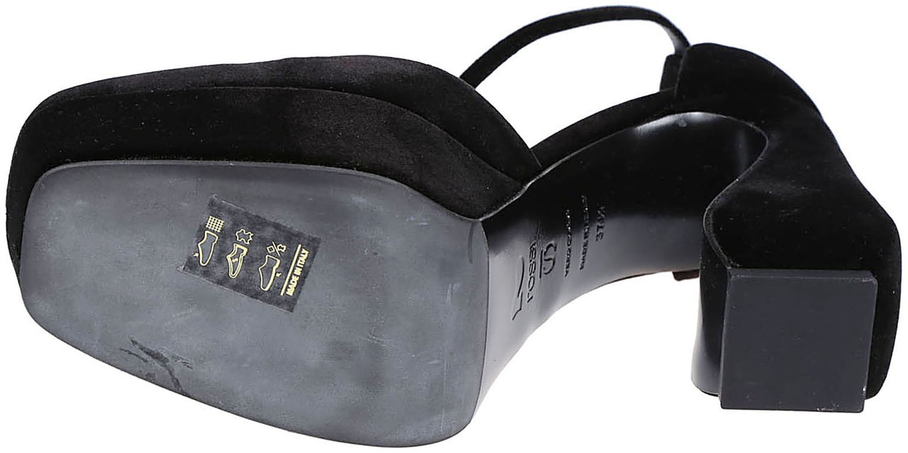 Si Rossi Pumps Black Zwart