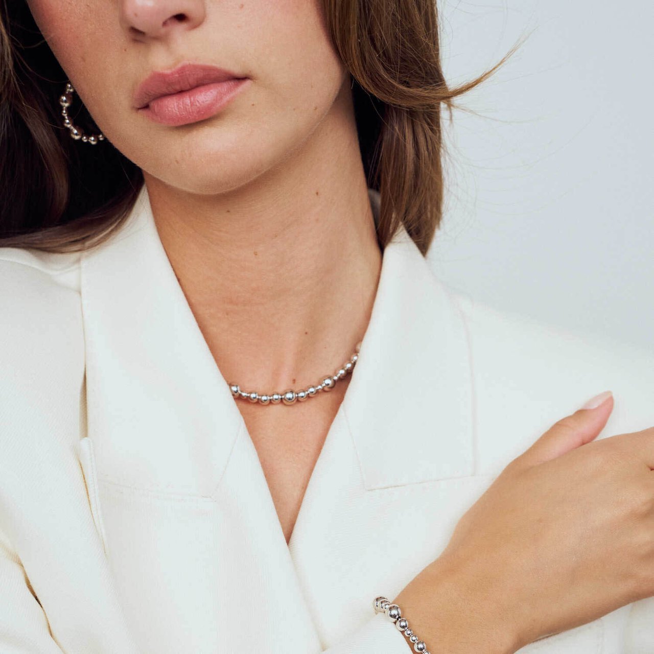 Sif Jakobs - Ketting - Zilver Zilver