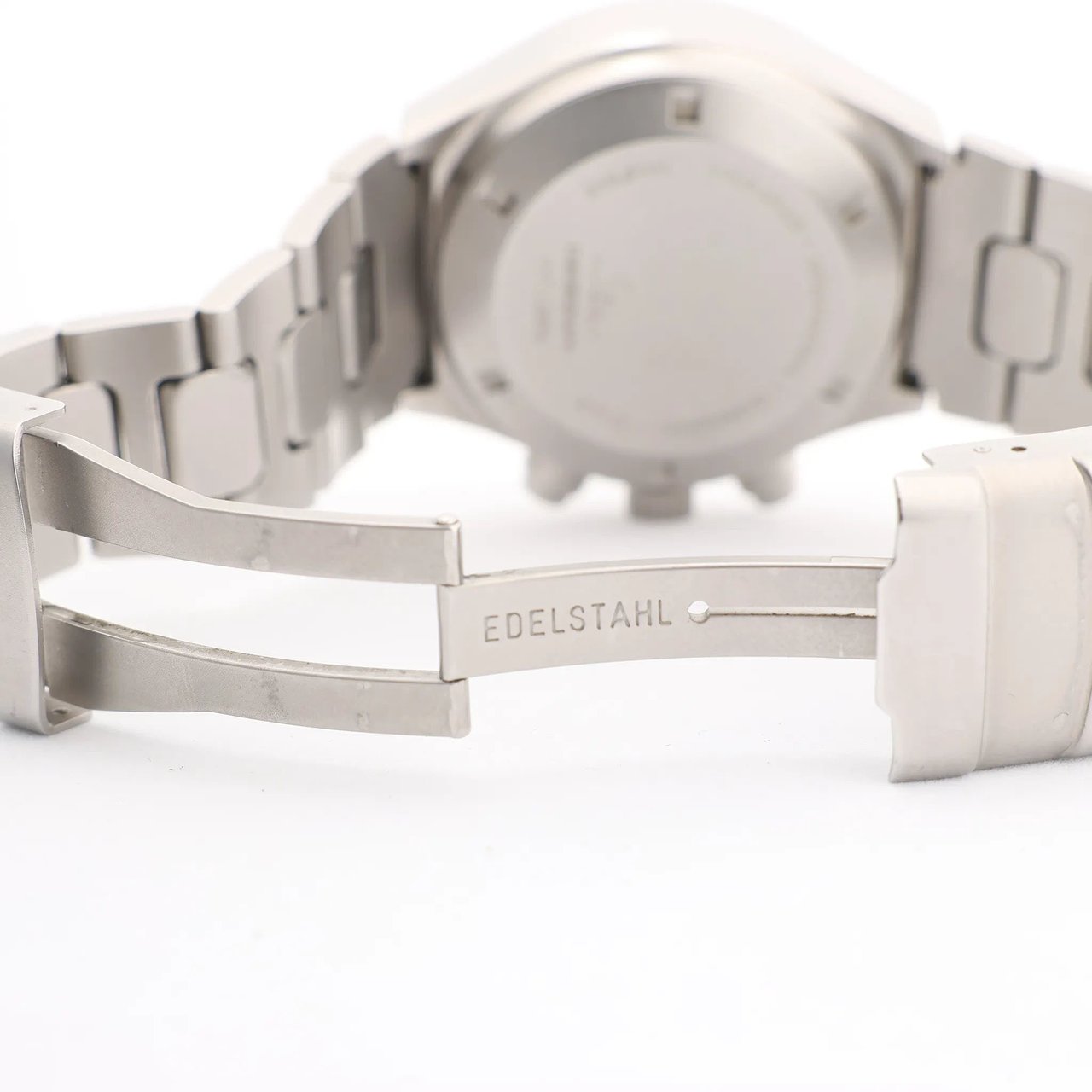 Sinn SINN Achilles Chronograph 157.EZM-4 157.12859 SS AT Watch with Black Dial Zwart