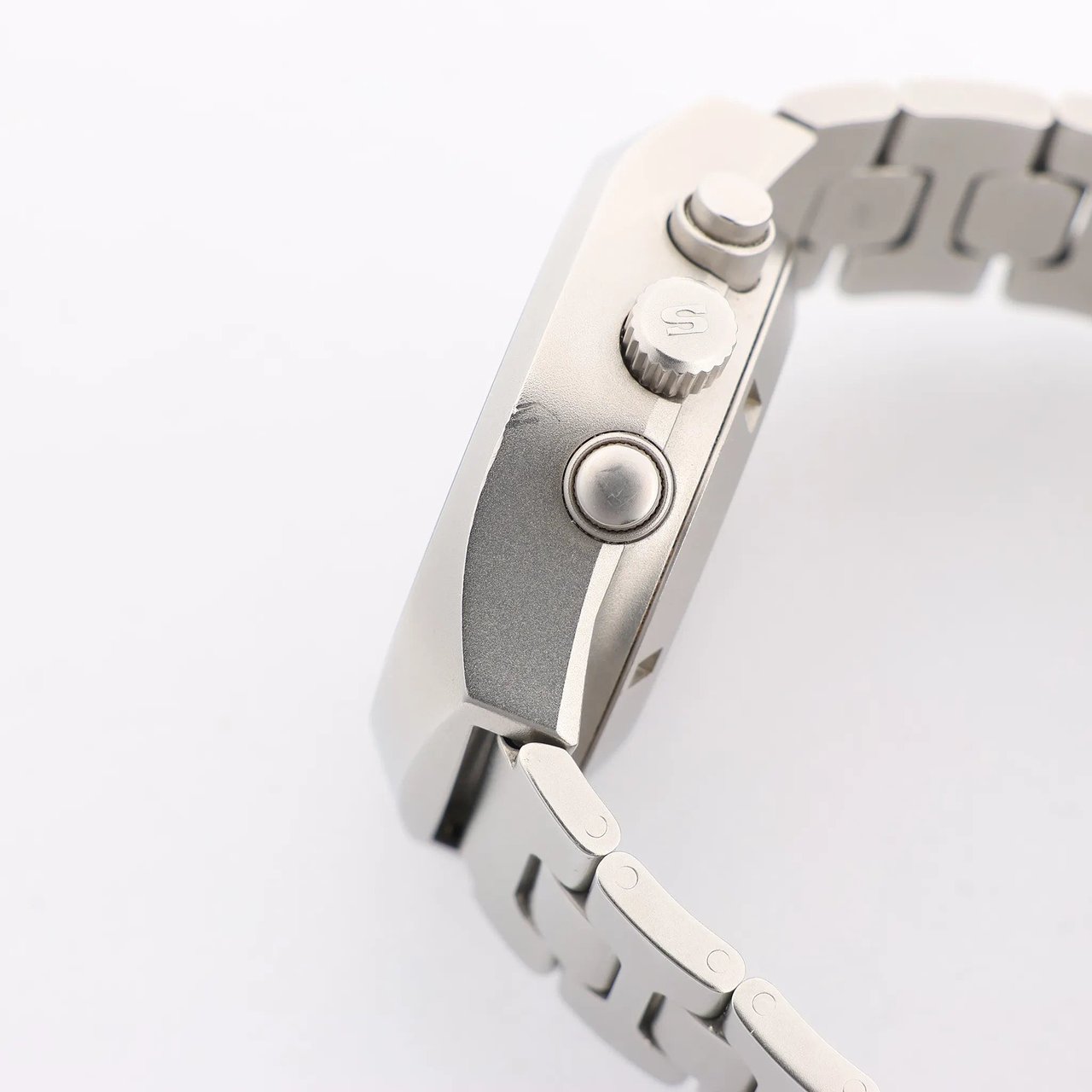 Sinn SINN Achilles Chronograph 157.EZM-4 157.12859 SS AT Watch with Black Dial Zwart