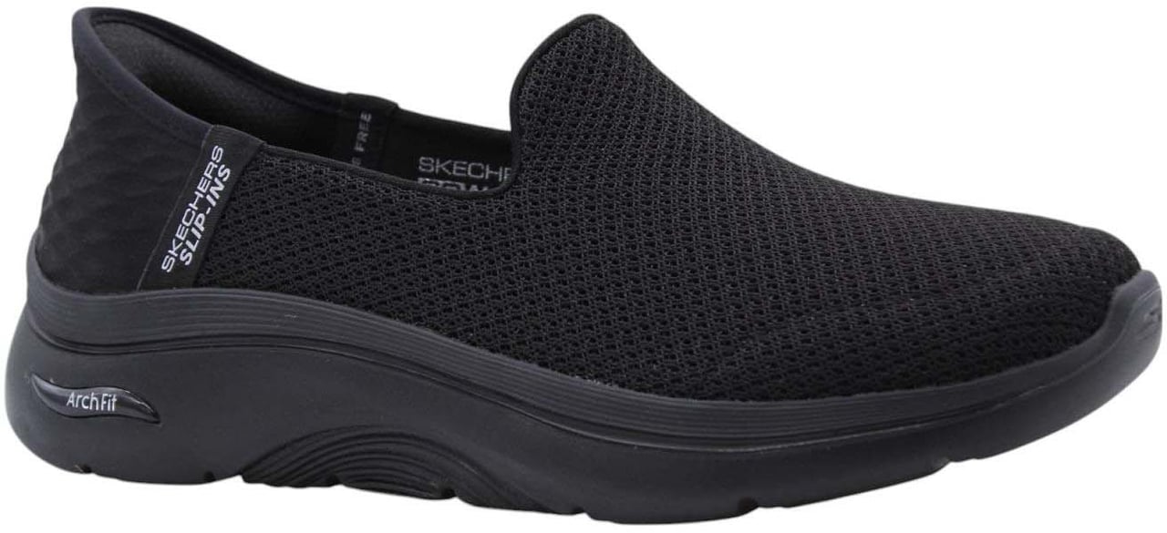 Skechers Slip-On Black Zwart