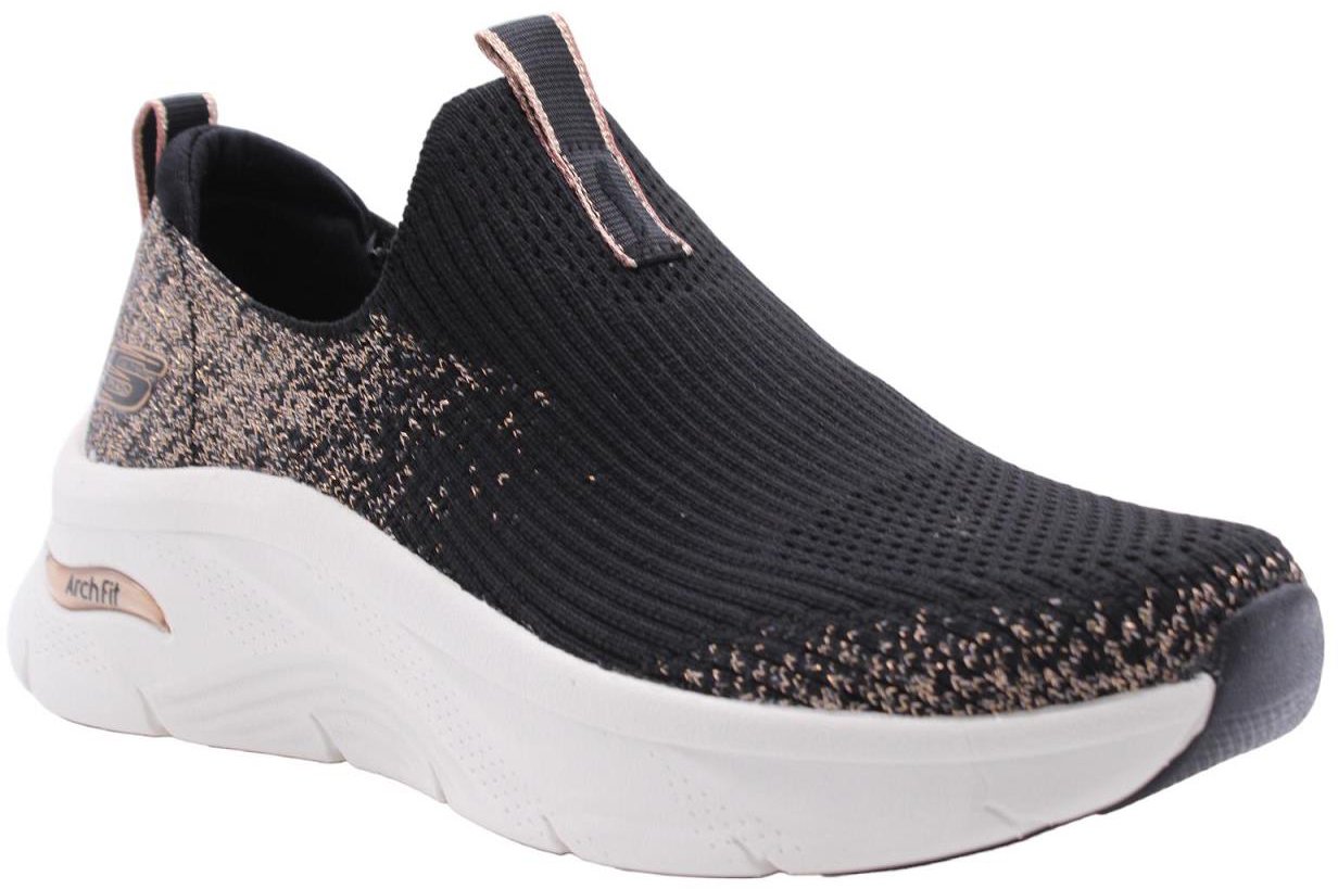 Skechers Sneaker Black Zwart