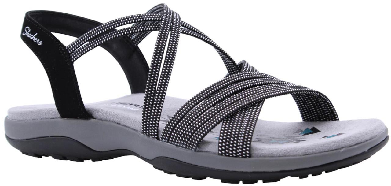 Skechers Sandaal Black Zwart