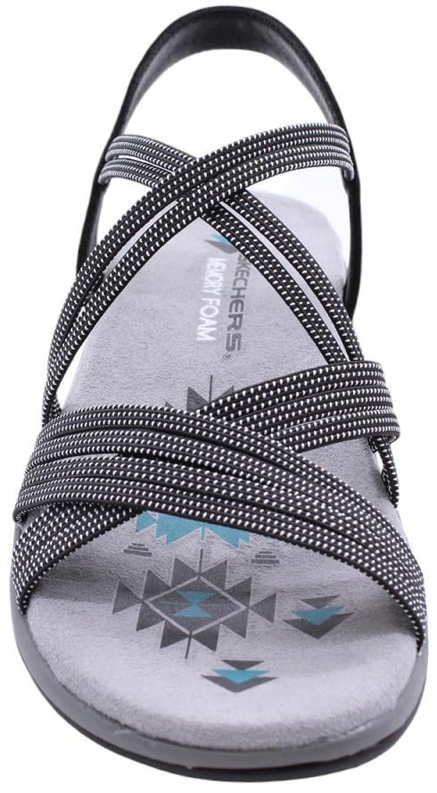 Skechers Sandaal Black Zwart