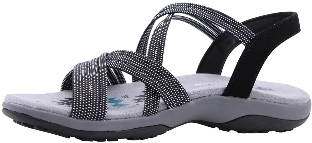 Skechers Sandaal Black Zwart