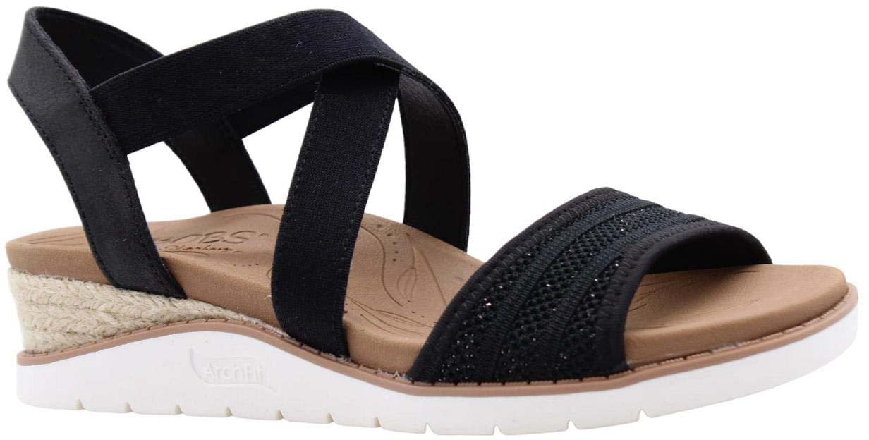 Skechers Sandaal Black Zwart