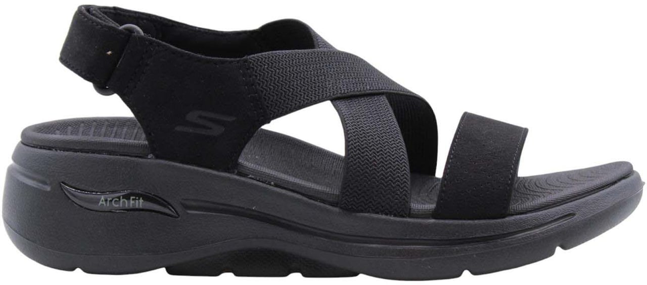 Skechers Sandaal Black Zwart