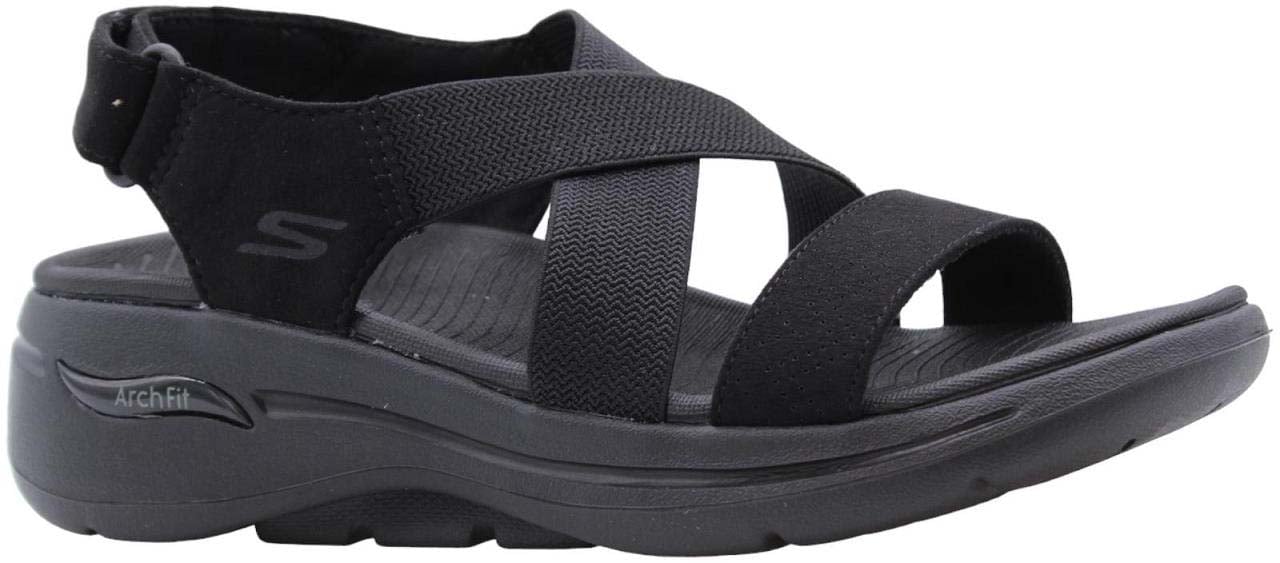 Skechers Sandaal Black Zwart
