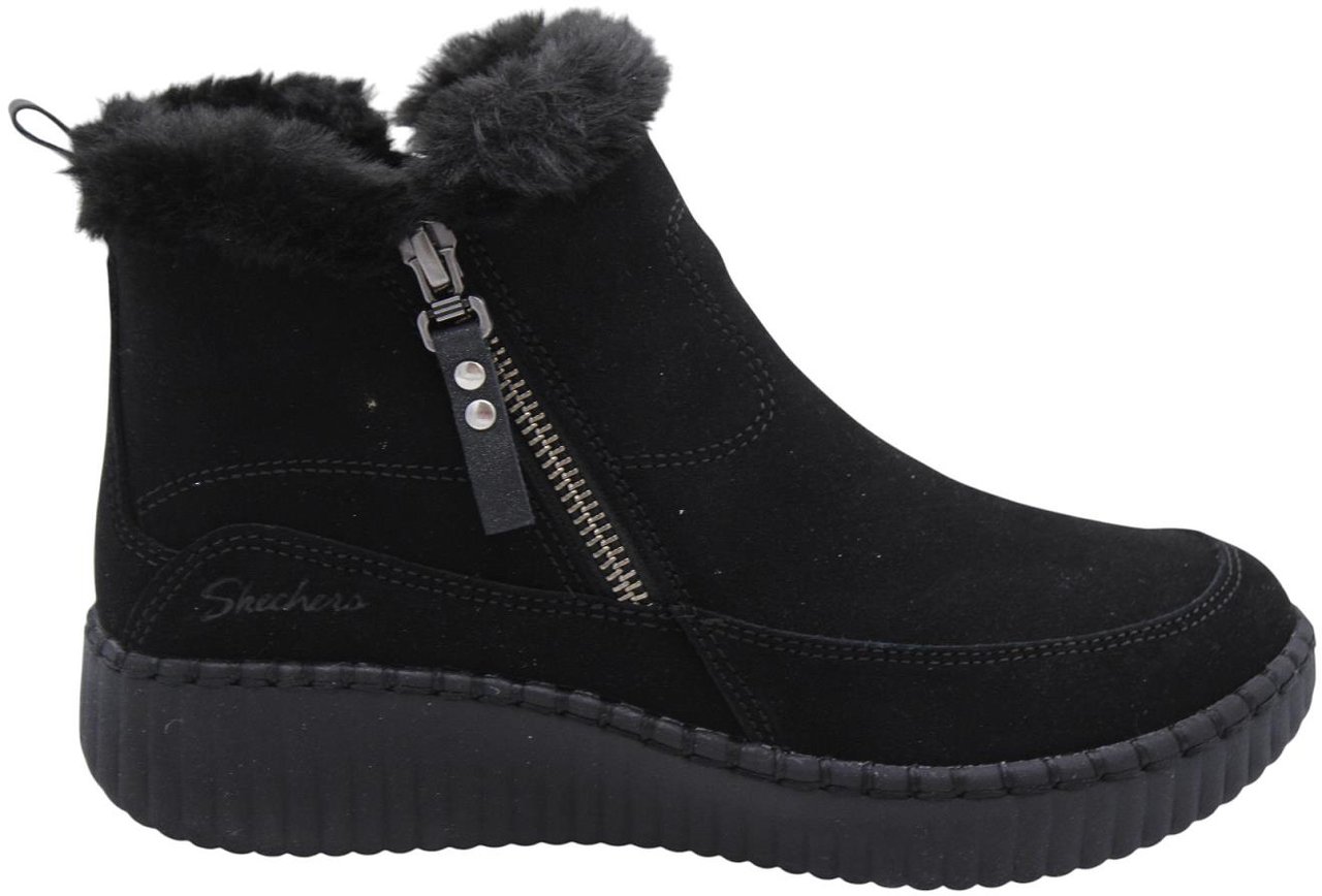 Skechers Boot Black Zwart