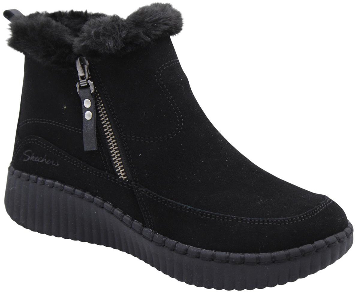 Skechers Boot Black Zwart