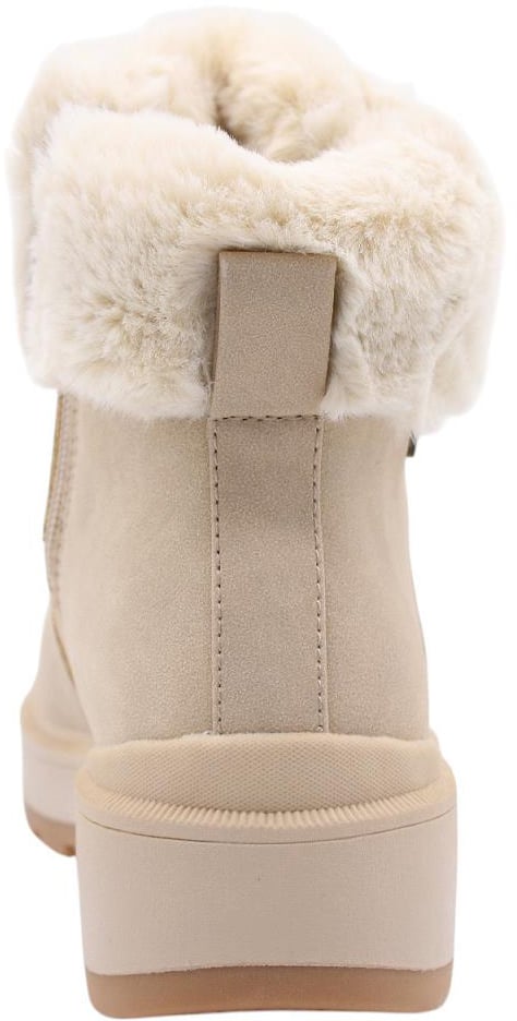 Skechers Bottine Beige Beige