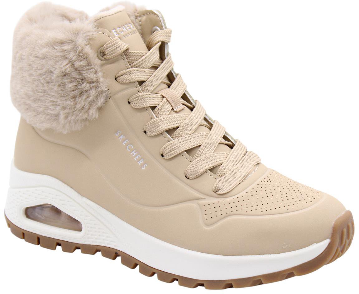Skechers Bottine Beige Beige