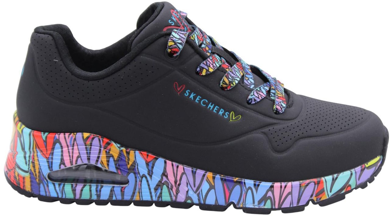 Skechers Sneaker Black Zwart