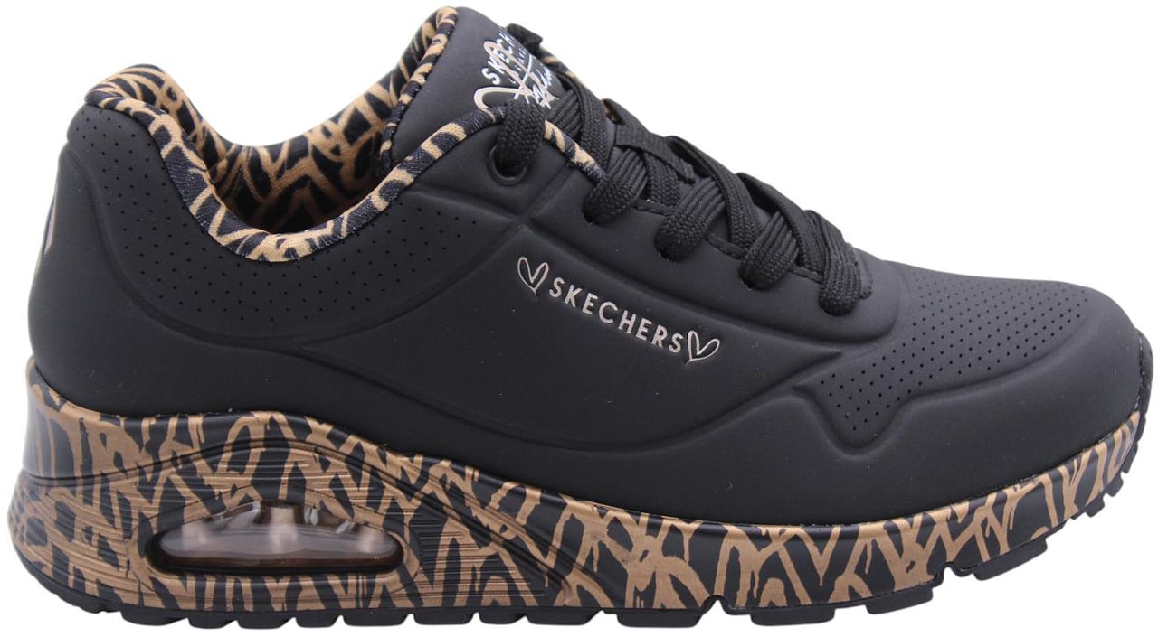 Skechers Sneaker Black Zwart