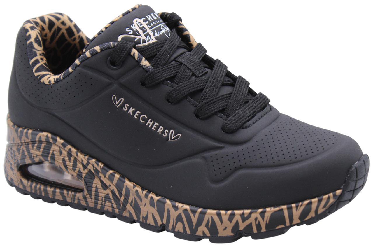Skechers Sneaker Black Zwart