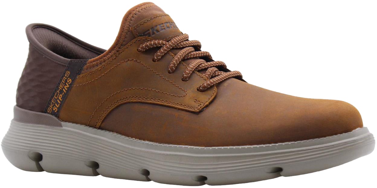 Skechers Veterschoen Brown Bruin
