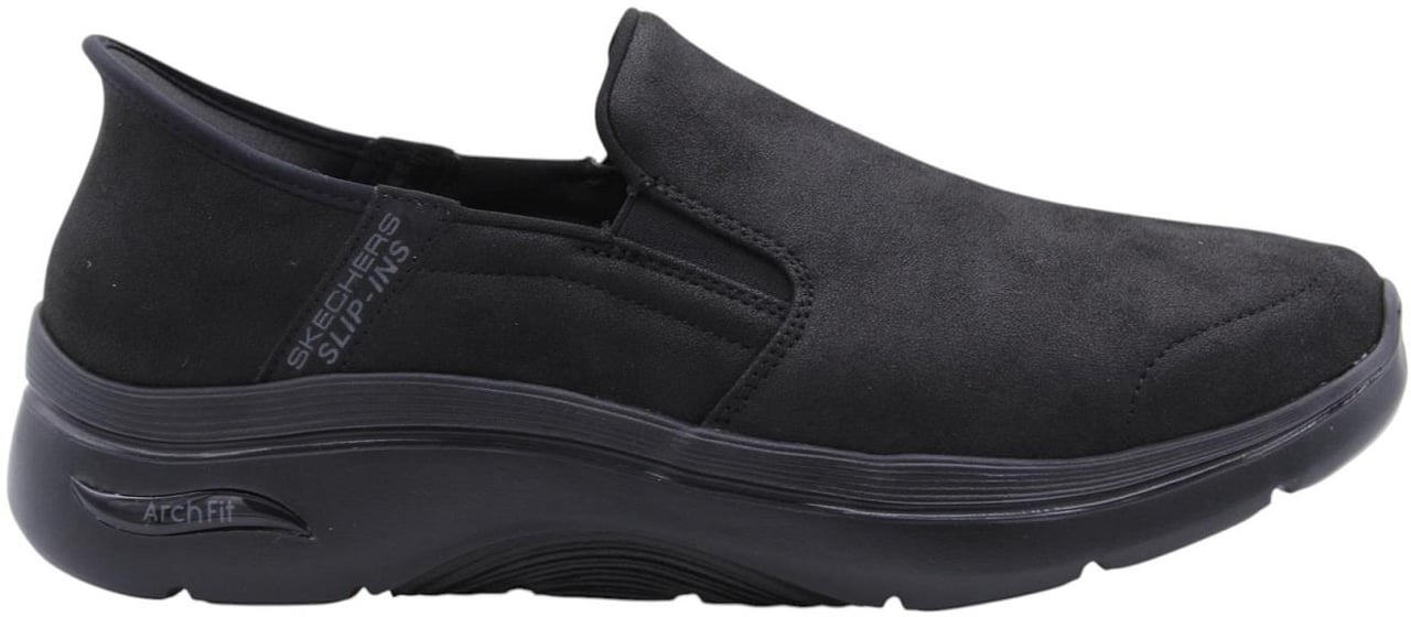 Skechers Slip-On Black Zwart