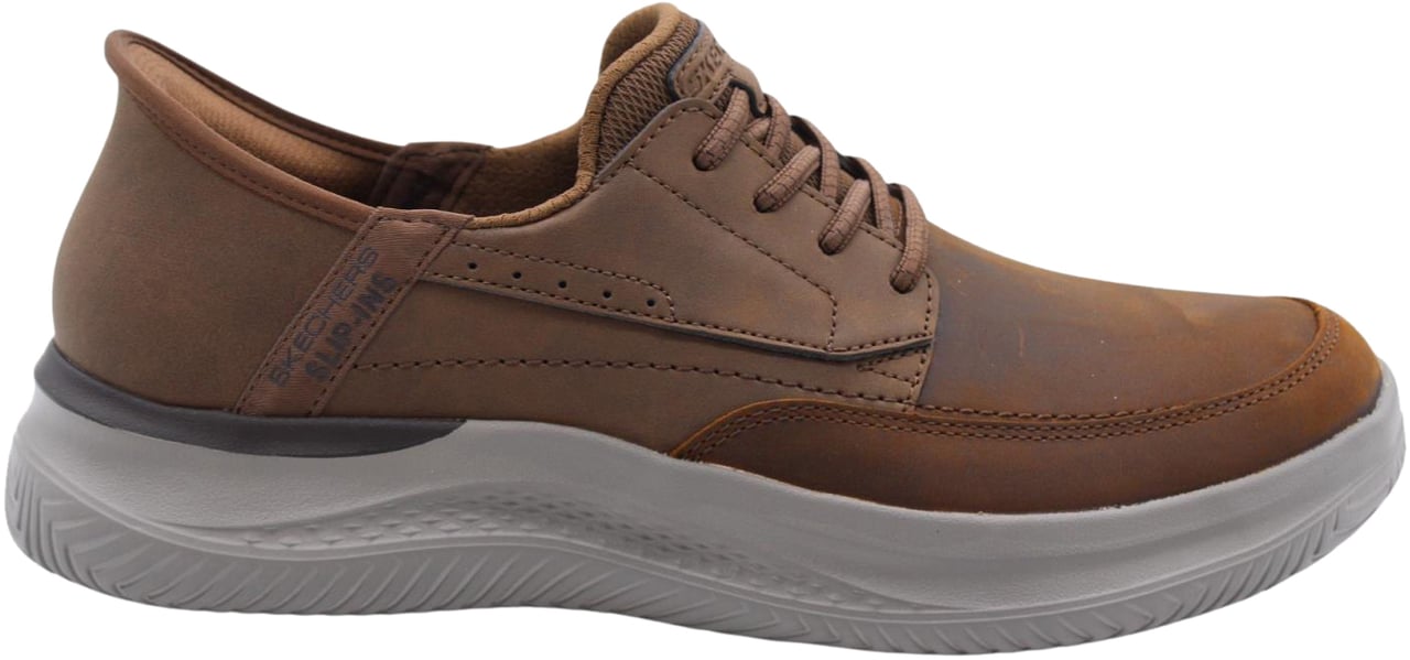 Skechers Veterschoen Brown Bruin