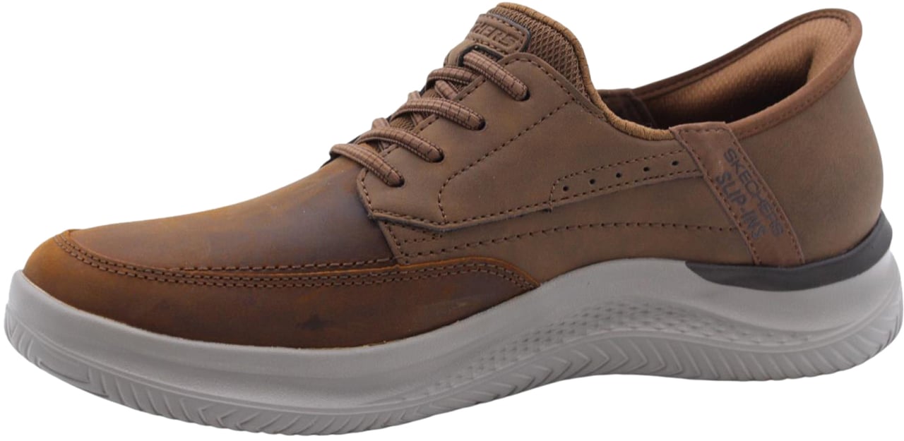 Skechers Veterschoen Brown Bruin