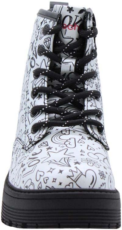 Skechers Bottine White Wit