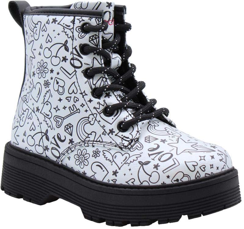 Skechers Bottine White Wit