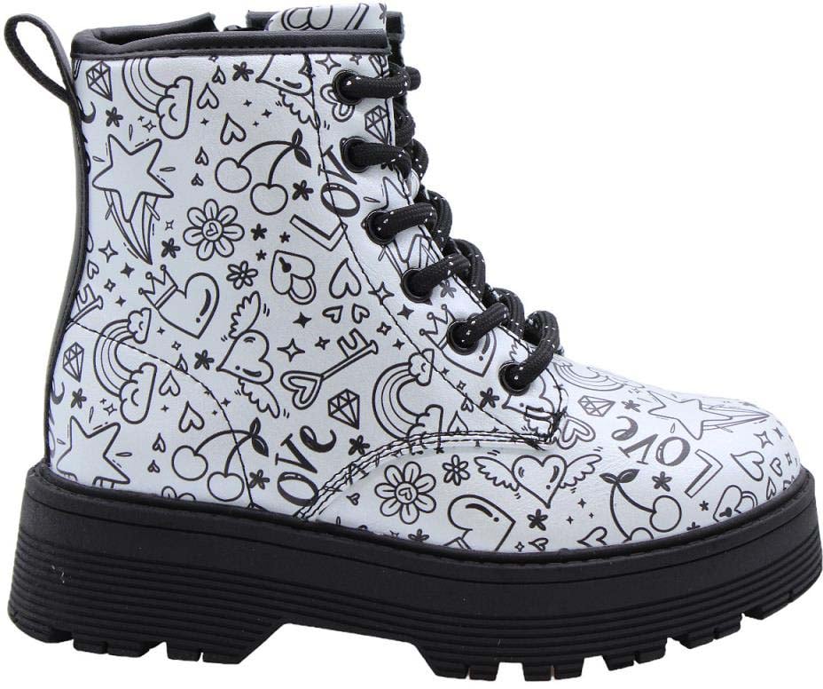 Skechers Bottine White Wit