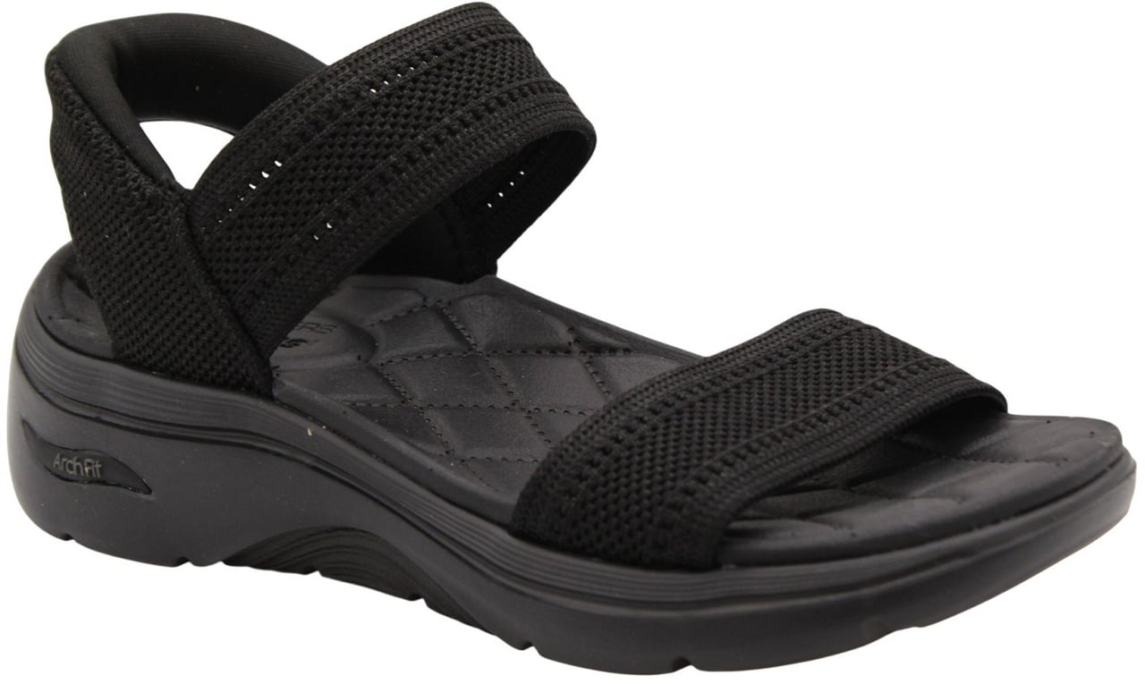 Skechers Sandaal Black Zwart