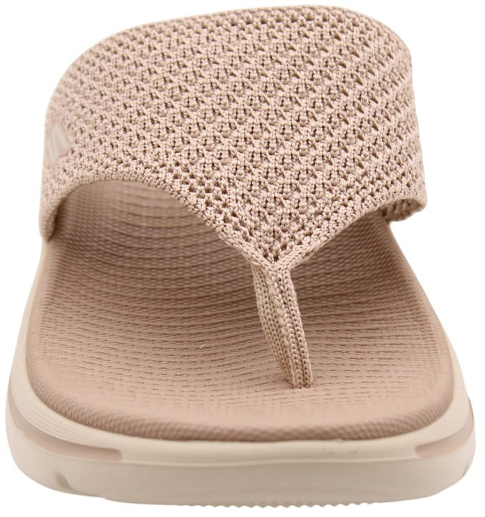 Skechers Teenslipper Taupe Taupe