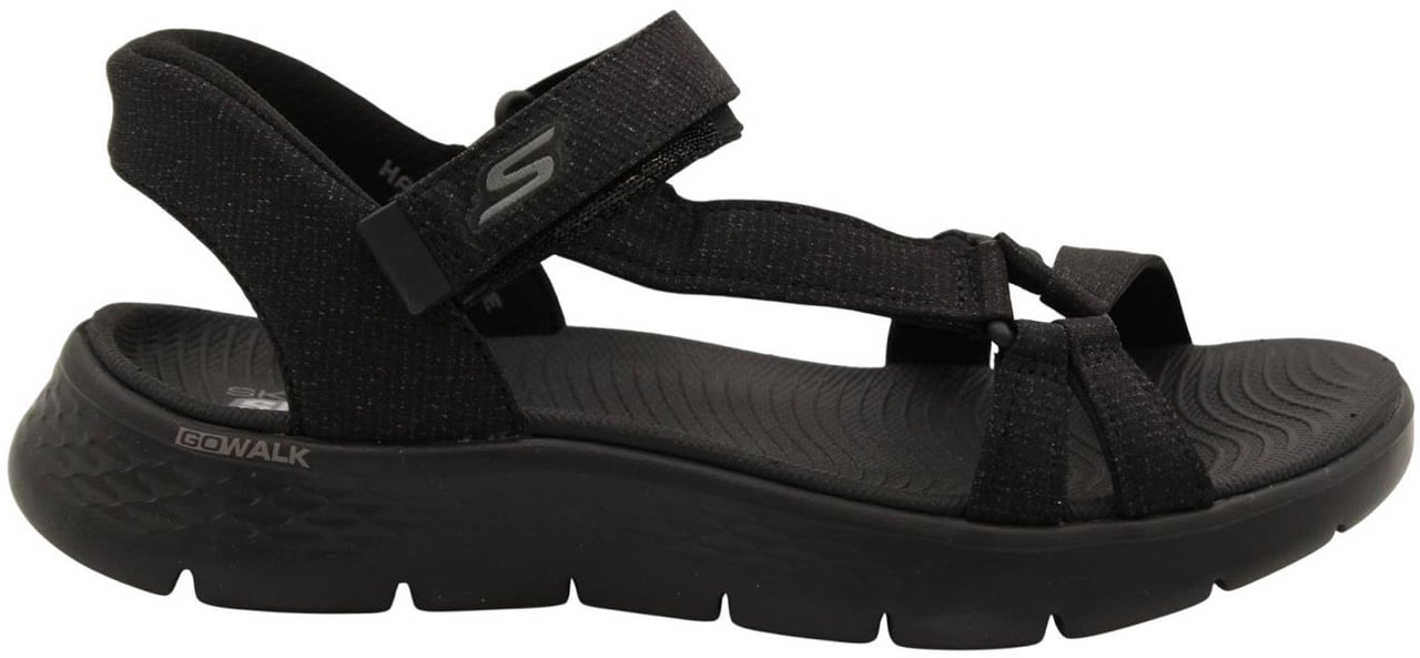 Skechers Sandaal Black Zwart