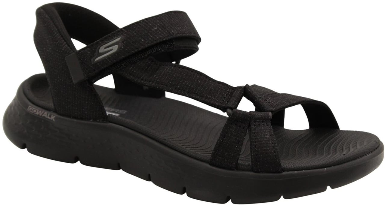Skechers Sandaal Black Zwart