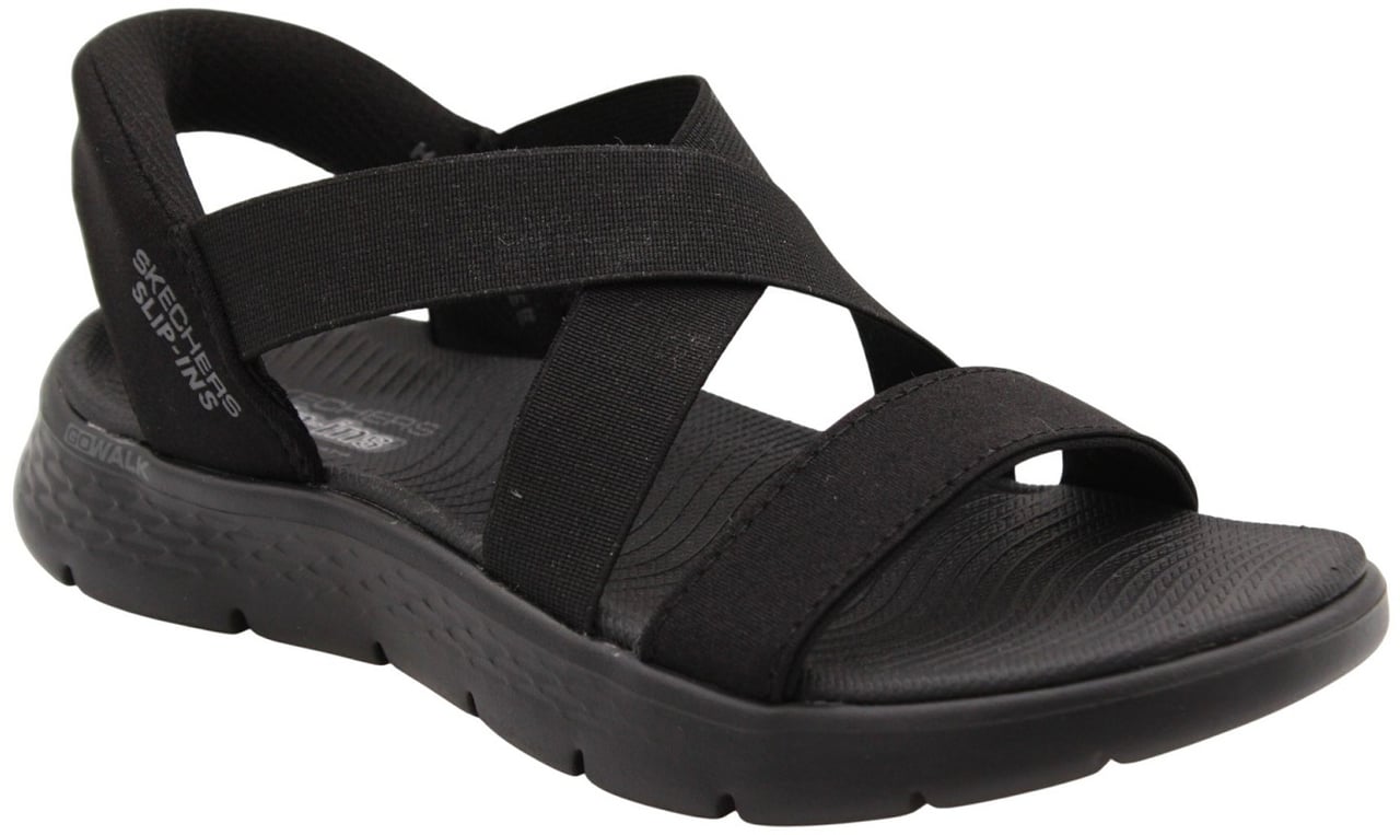 Skechers Sandaal Black Zwart