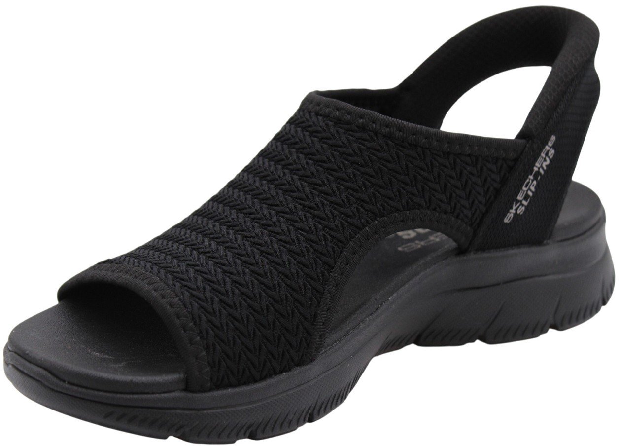 Skechers Sandaal Black Zwart