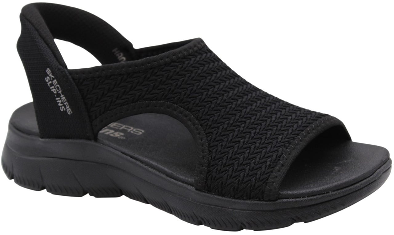 Skechers Sandaal Black Zwart