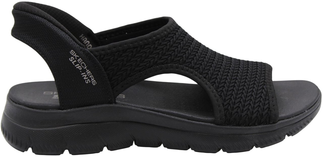 Skechers Sandaal Black Zwart